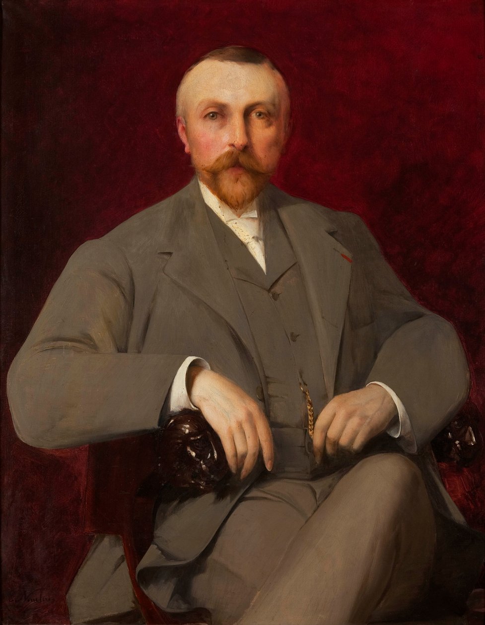 Portret Paula Marmottana, 1898 autorstwa Elie Nonclercq
