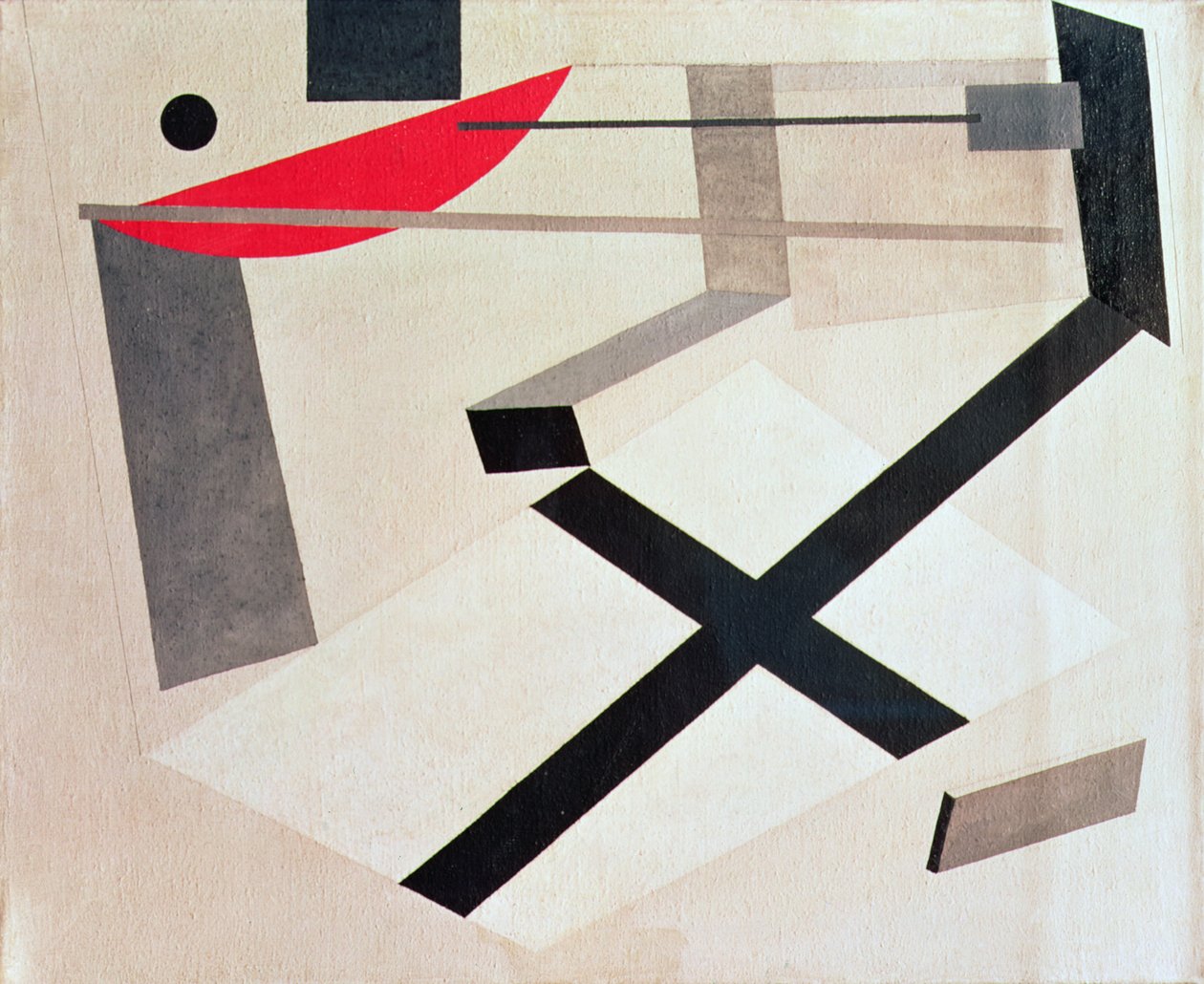 Przed ξ0 T autorstwa Eliezer Markowich Lissitzky