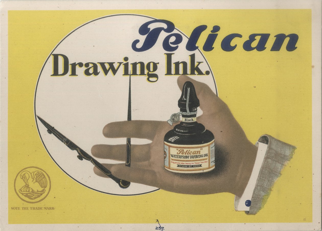 Atrament Pelikan autorstwa Eliezer Markowich Lissitzky