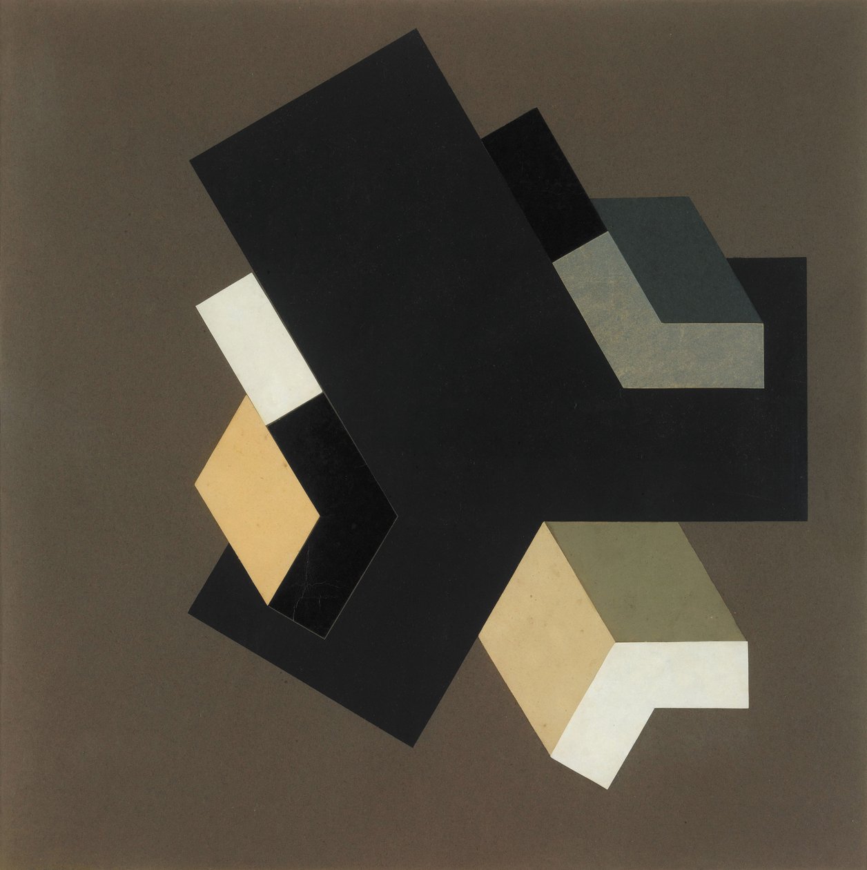 Proun 84, 1923-1924. autorstwa Eliezer Markowich Lissitzky