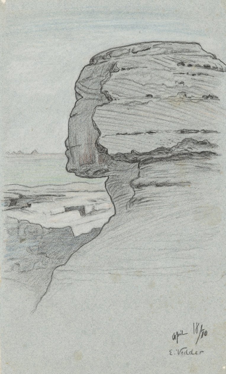 Sfinks, Egipt autorstwa Elihu Vedder