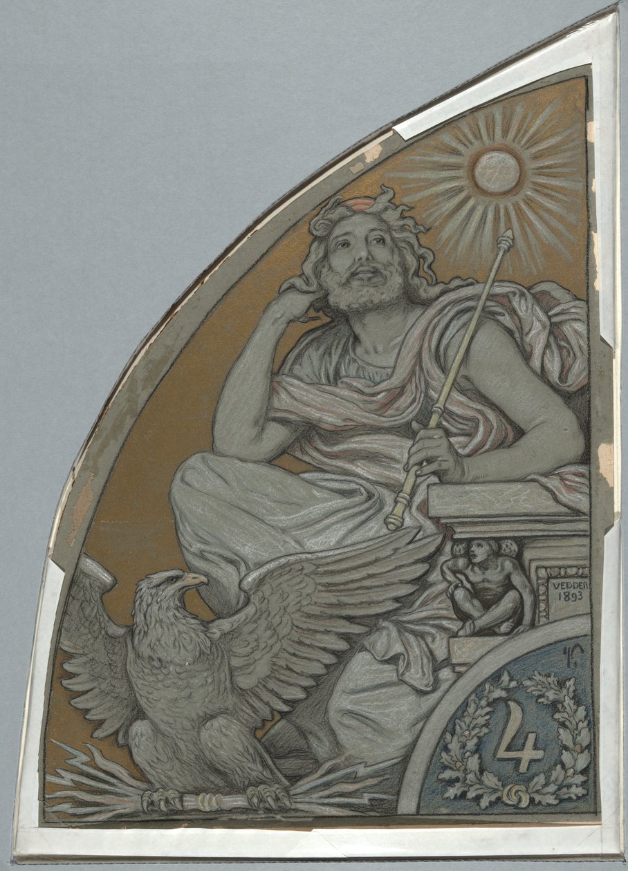 Kreskówka dla Jowisza autorstwa Elihu Vedder
