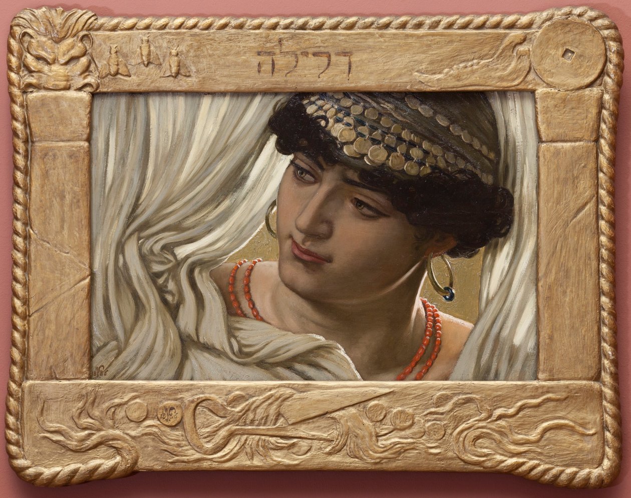 Delilah autorstwa Elihu Vedder