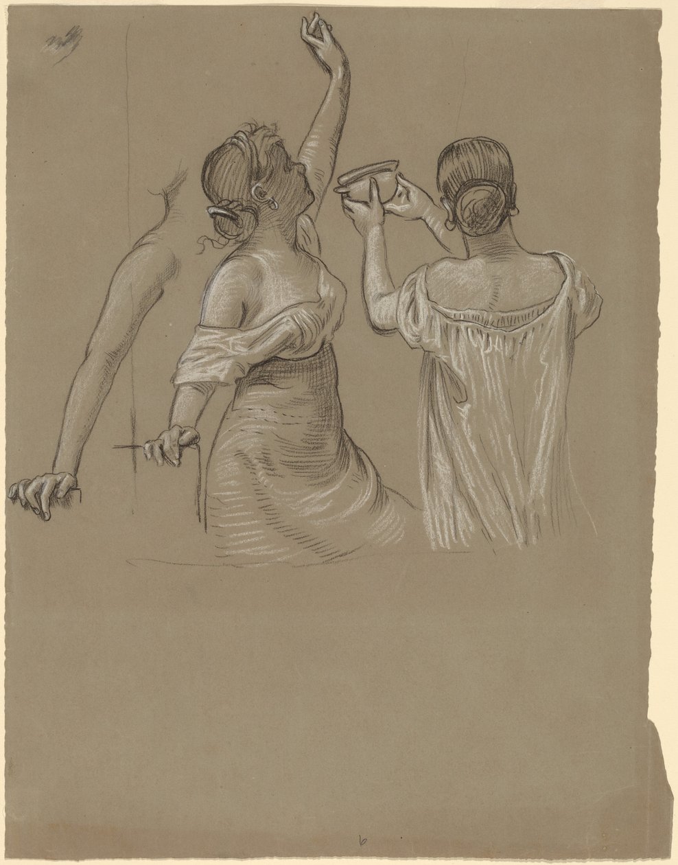 biesiadnicy dionizyjscy autorstwa Elihu Vedder