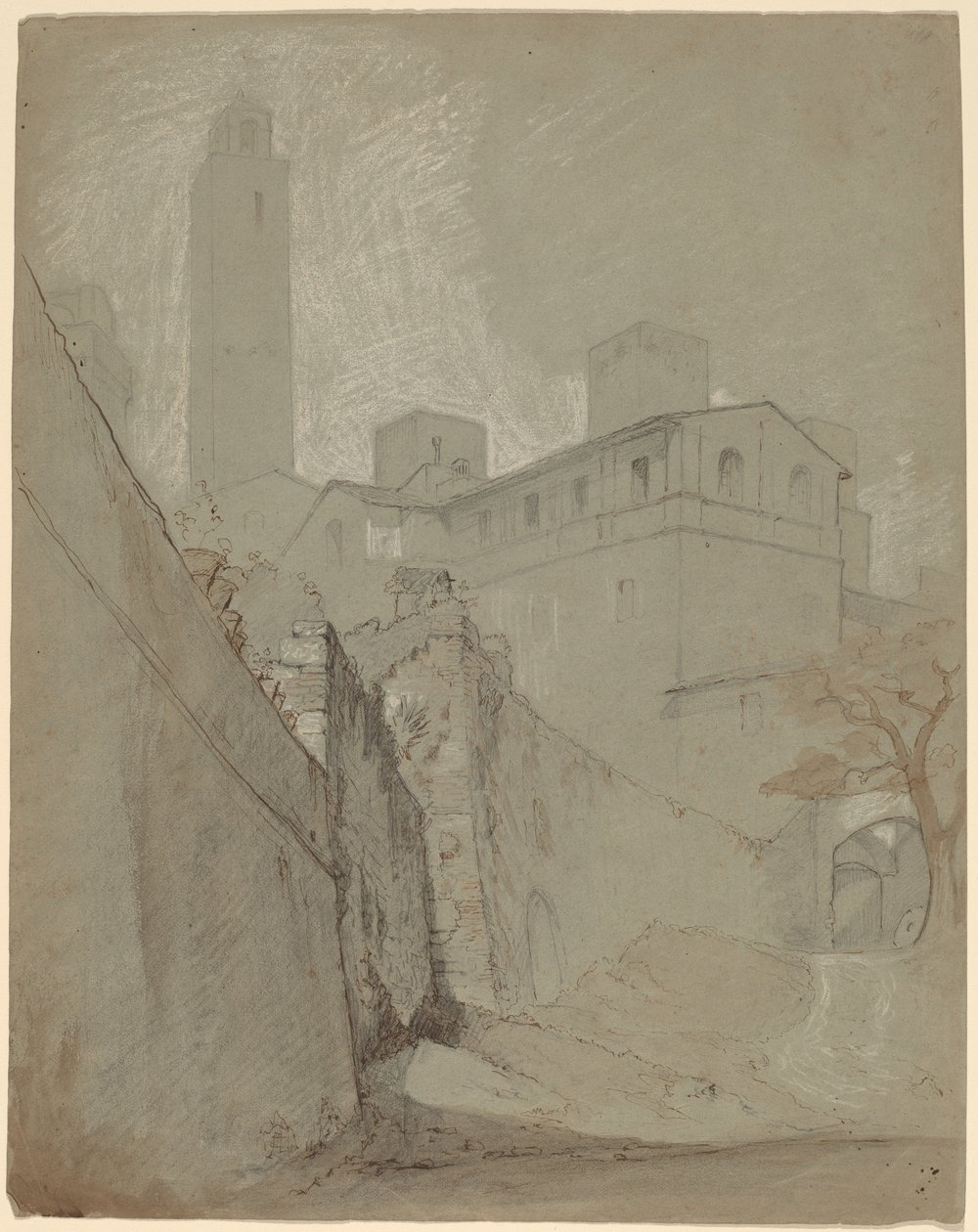 Orvieto autorstwa Elihu Vedder