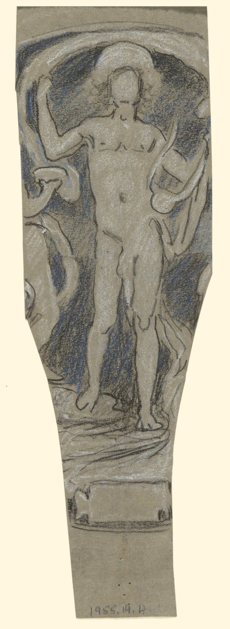 Studiuj dla Apolla autorstwa Elihu Vedder