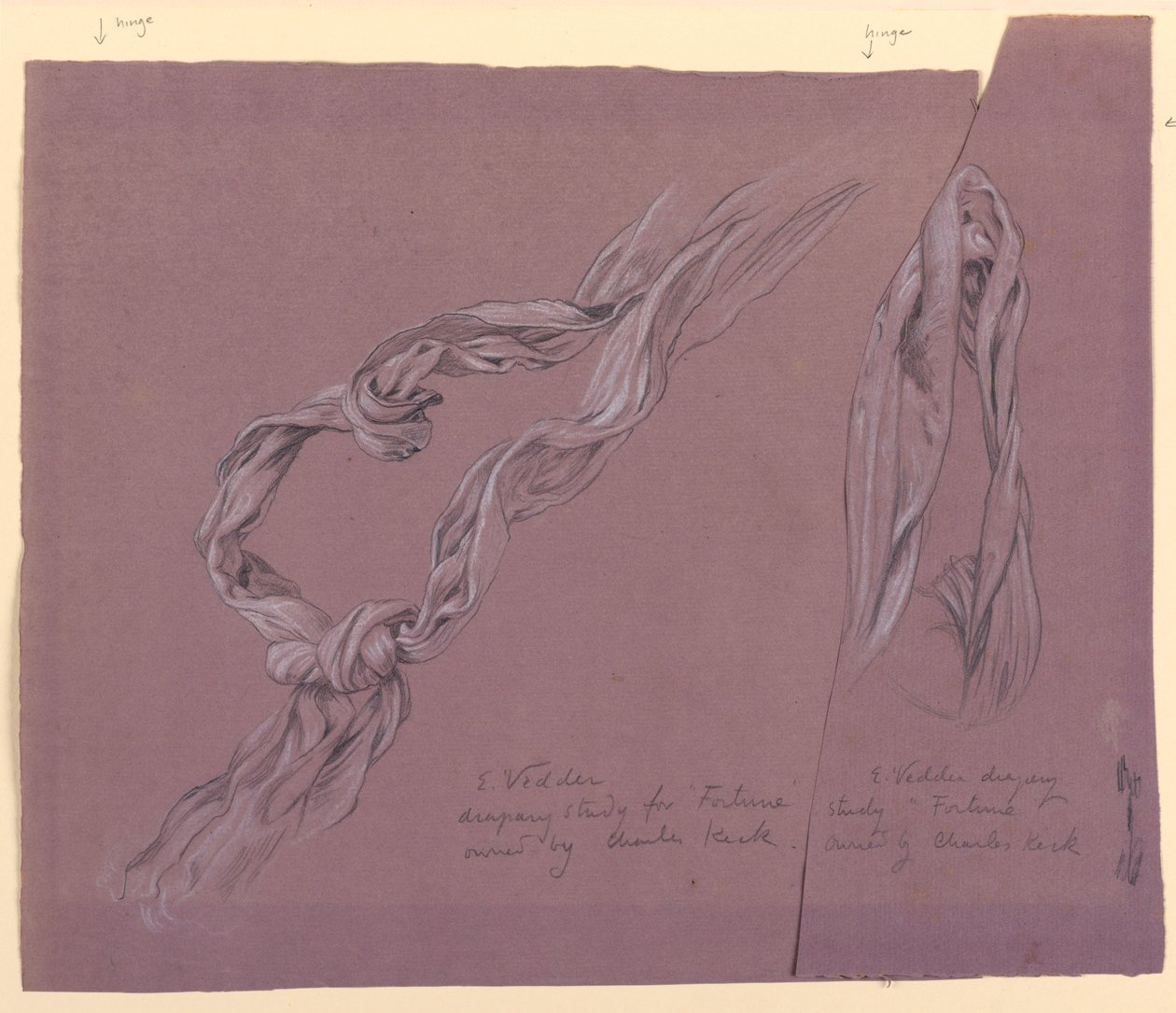 Studiuj dla „Fortuny” autorstwa Elihu Vedder