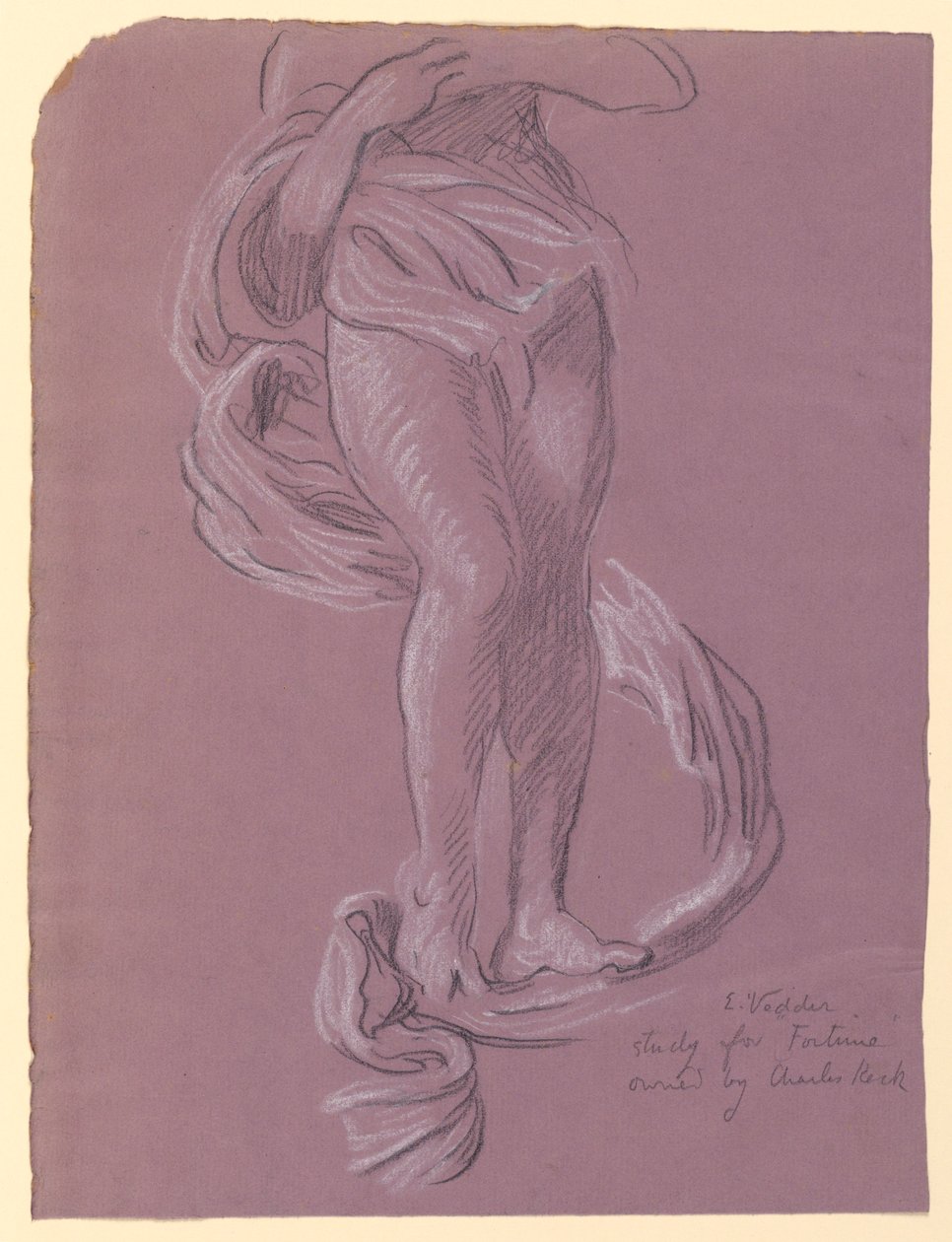 Studium „Fortuny” autorstwa Elihu Vedder