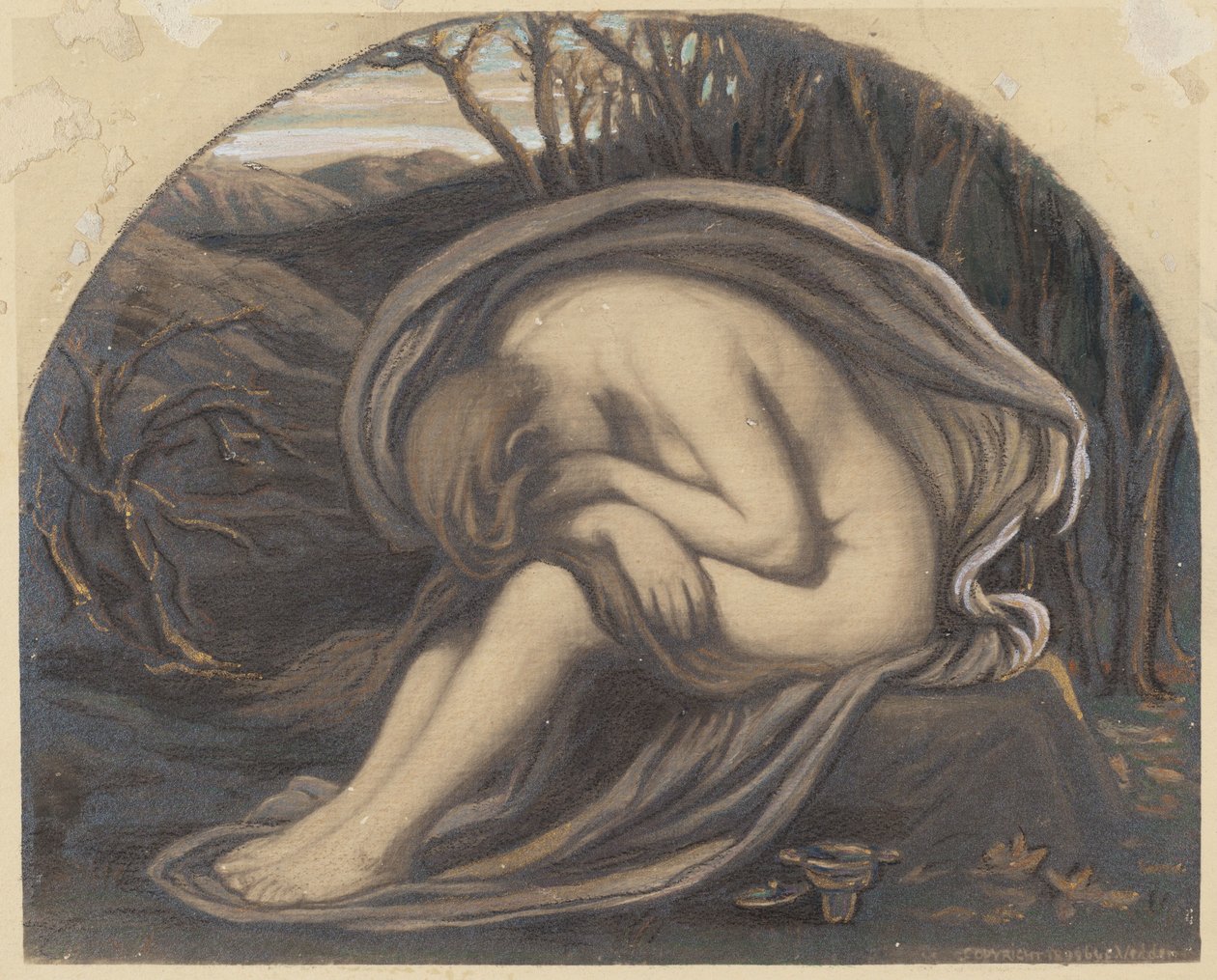 Magdalena, ok. 1884. autorstwa Elihu Vedder