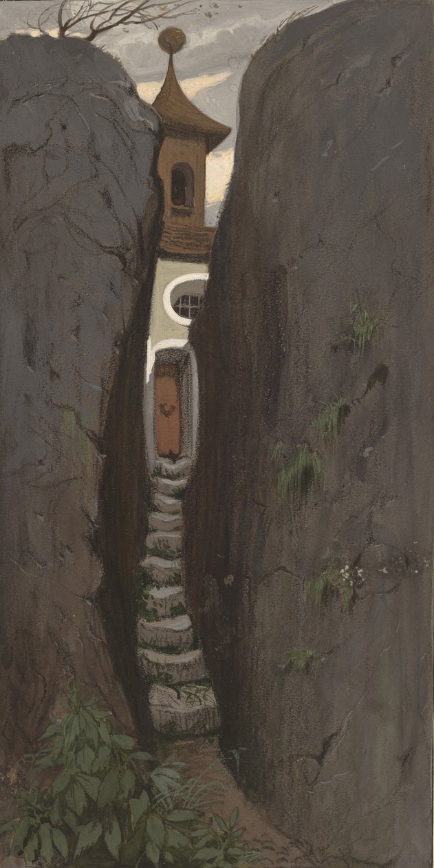Przeszklone, ok. 1877. autorstwa Elihu Vedder