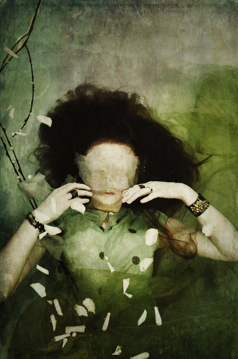 Hiding the thru you, 2013 (sitodruk) autorstwa Elinleticia Högabo