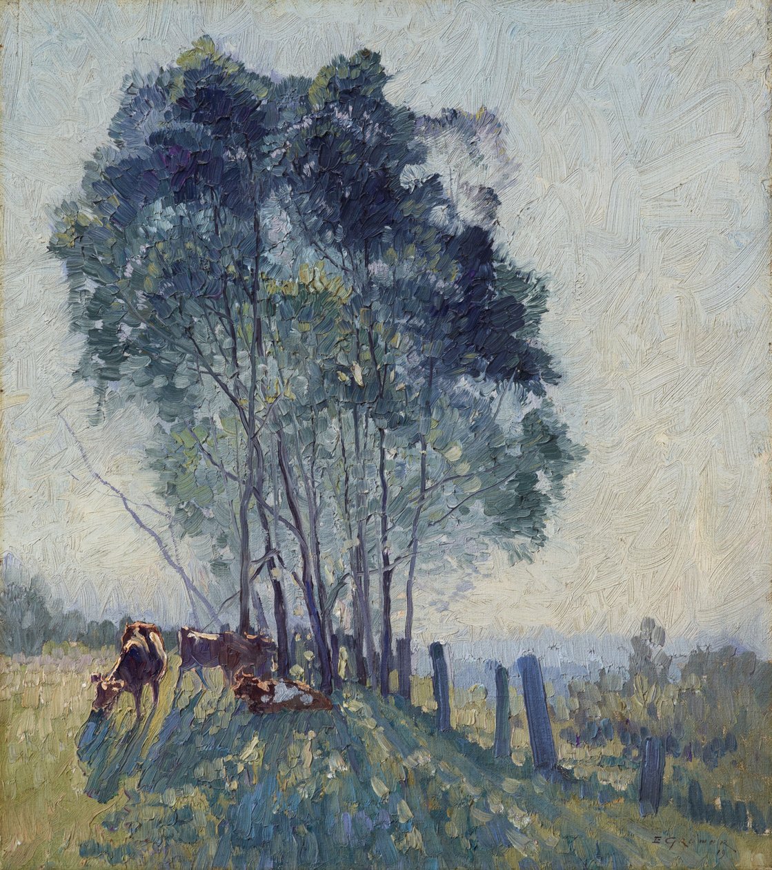 dzwonki autorstwa Elioth Gruner