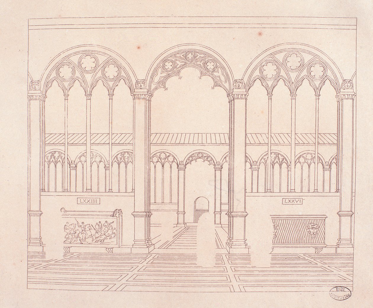 Campo Santo, Piza autorstwa Elisa Bonaparte