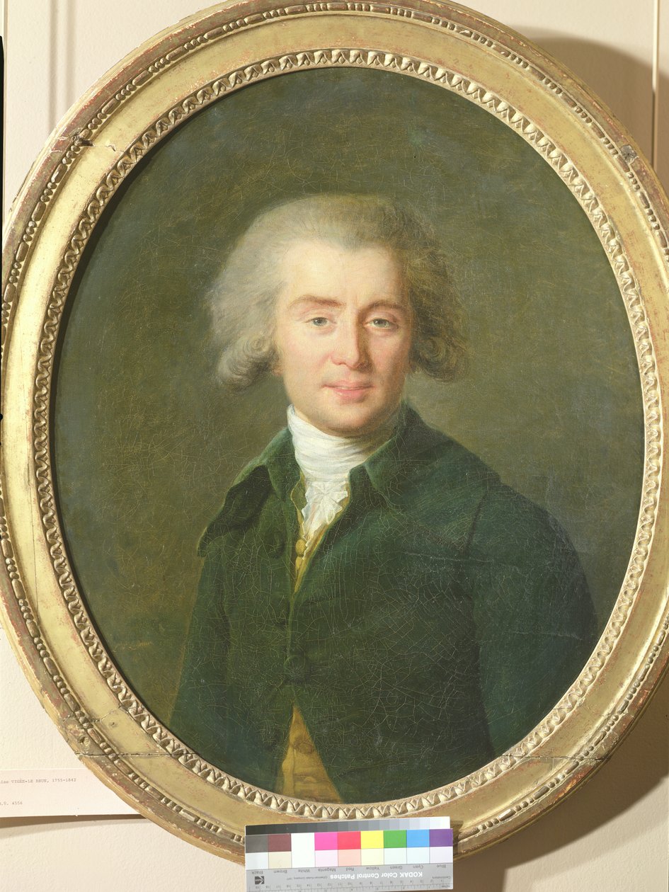 Andre Ernest Gretry (1741-1813) 1785 autorstwa Elisabeth Louise Vigee Lebrun