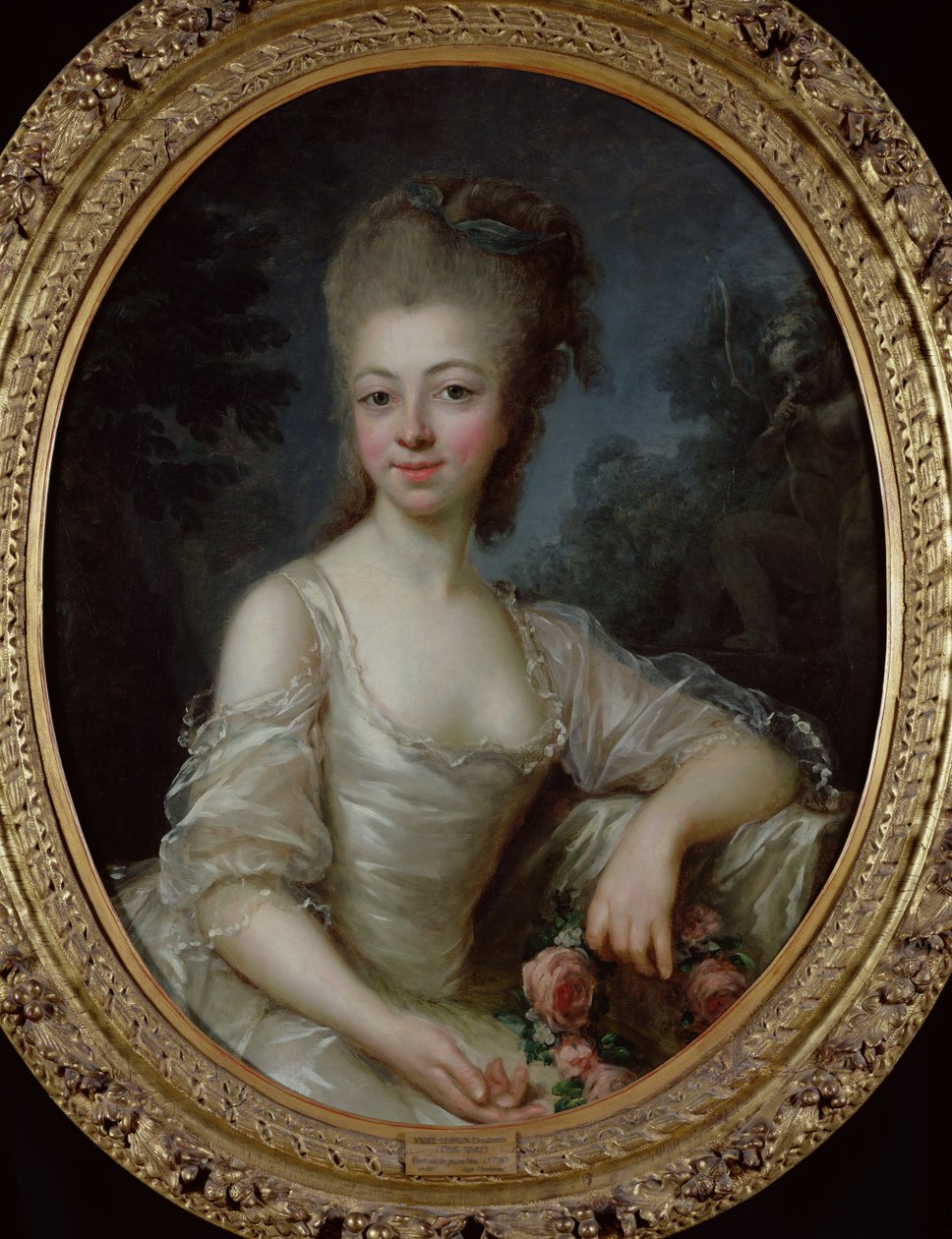 Portret młodej dziewczyny, 1775 autorstwa Elisabeth Louise Vigee Lebrun