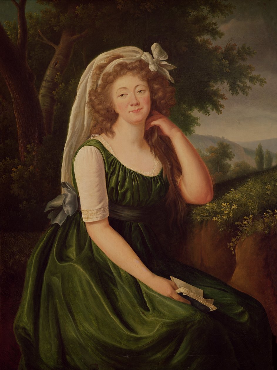 Portret hrabiny du Barry (1743-93) 1789 autorstwa Elisabeth Louise Vigee Lebrun
