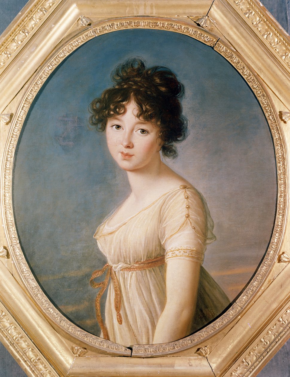 Princess Aniela Angelique Czartoryska nee Radziwill, 1802 autorstwa Elisabeth Louise Vigee Lebrun