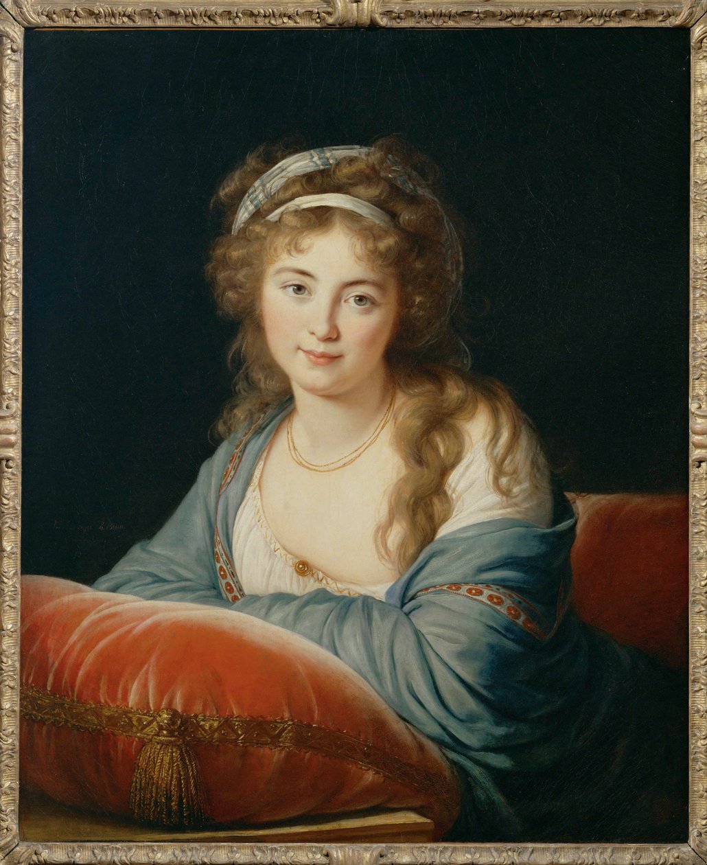 La comtesse Catherine Vassilievna Skavronskaia ... autorstwa Elisabeth Louise Vigee Lebrun