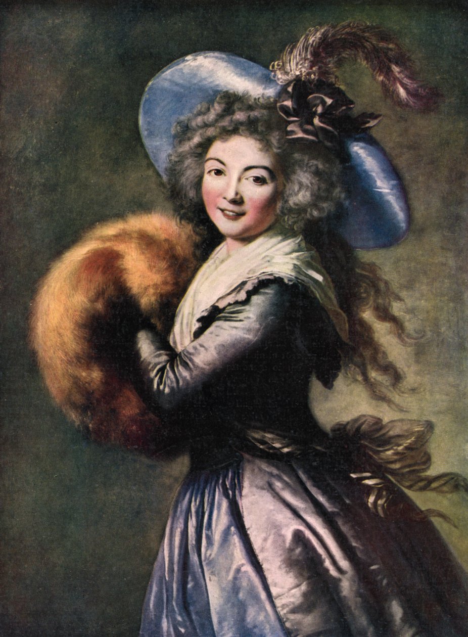 Madame Mole-Reymond, 1786 1910. autorstwa Elisabeth Louise Vigee Lebrun