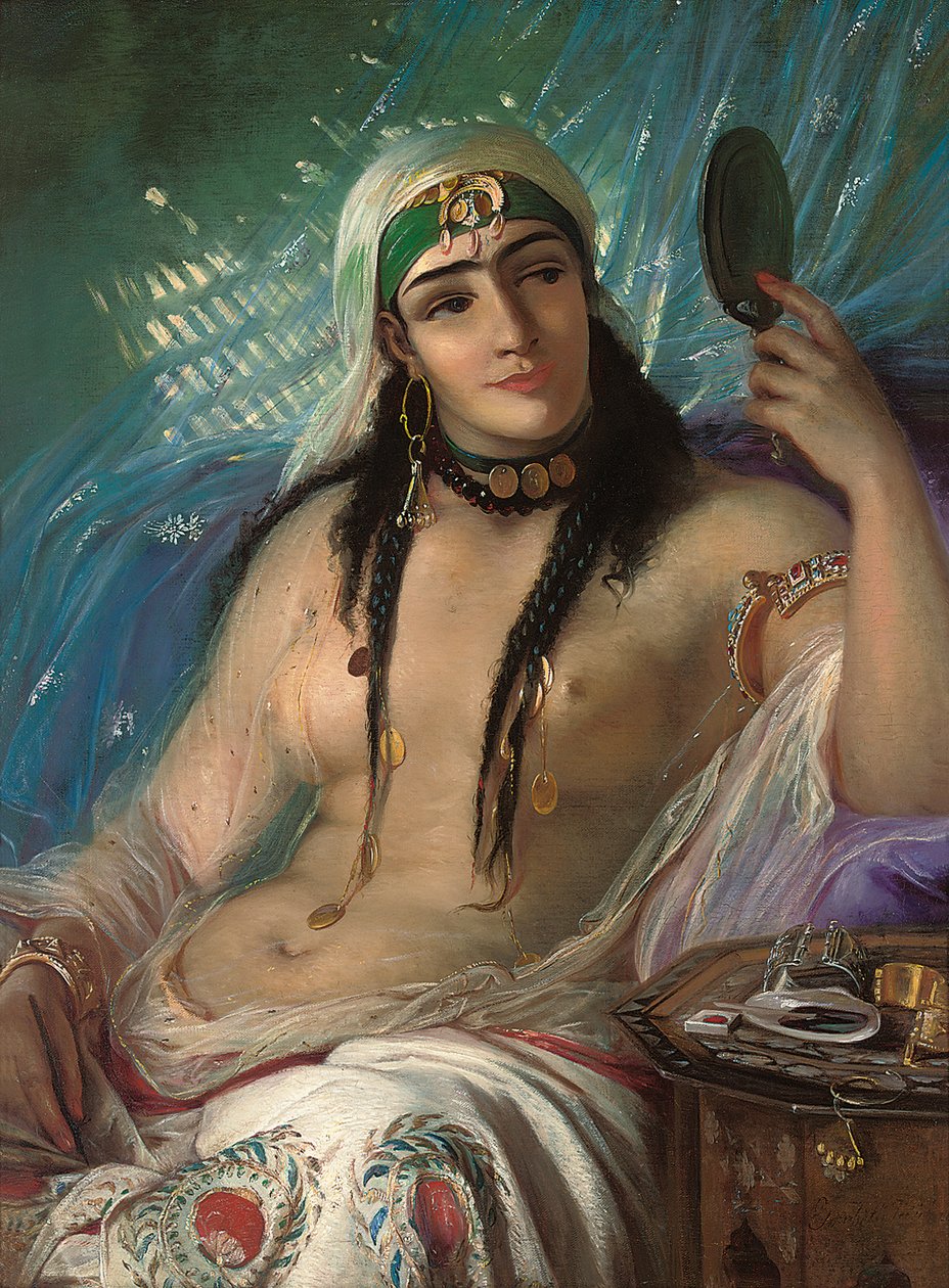 Odaliska autorstwa Elisabeth Maria Anna Jerichau Baumann