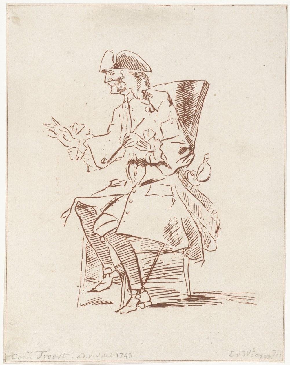 Portret Jakuba Carpi autorstwa Elisabeth van Woensel