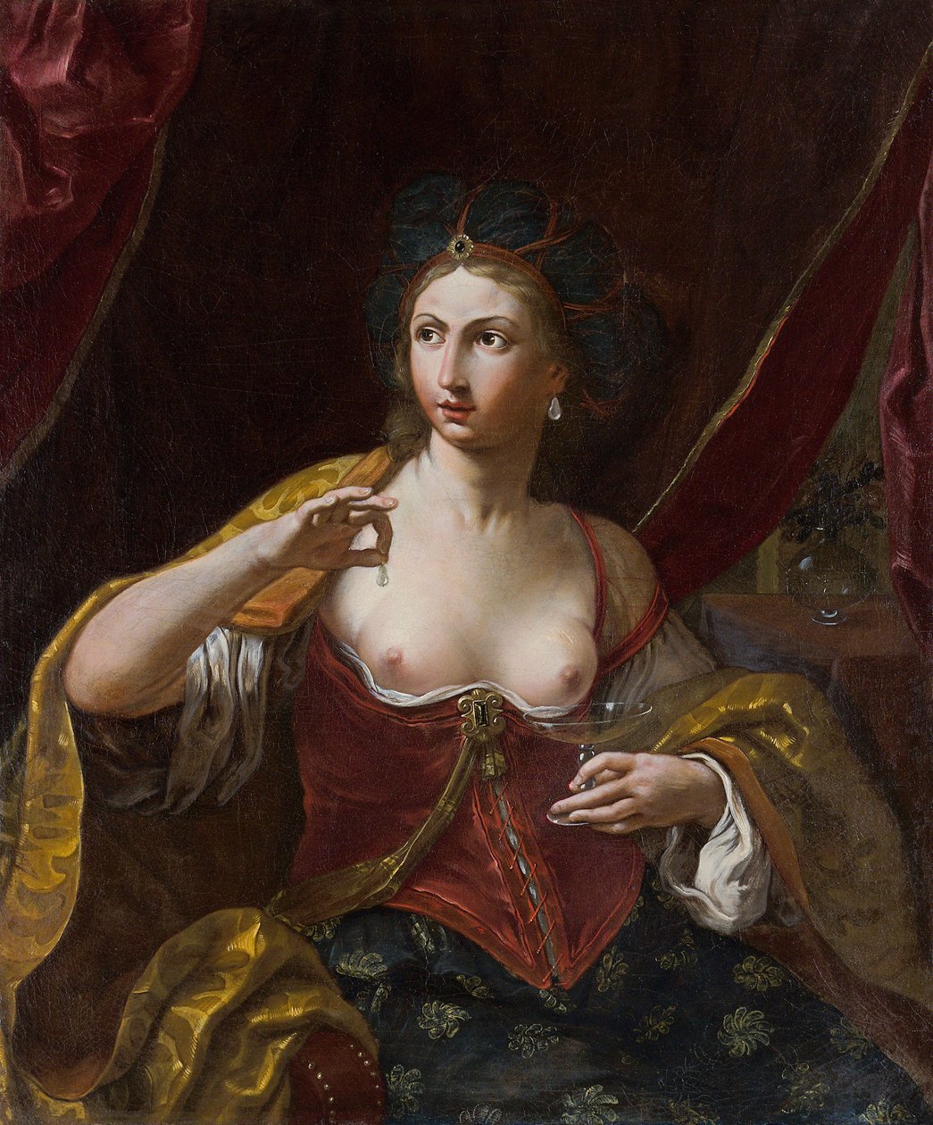 Kleopatra autorstwa Elisabetta Sirani