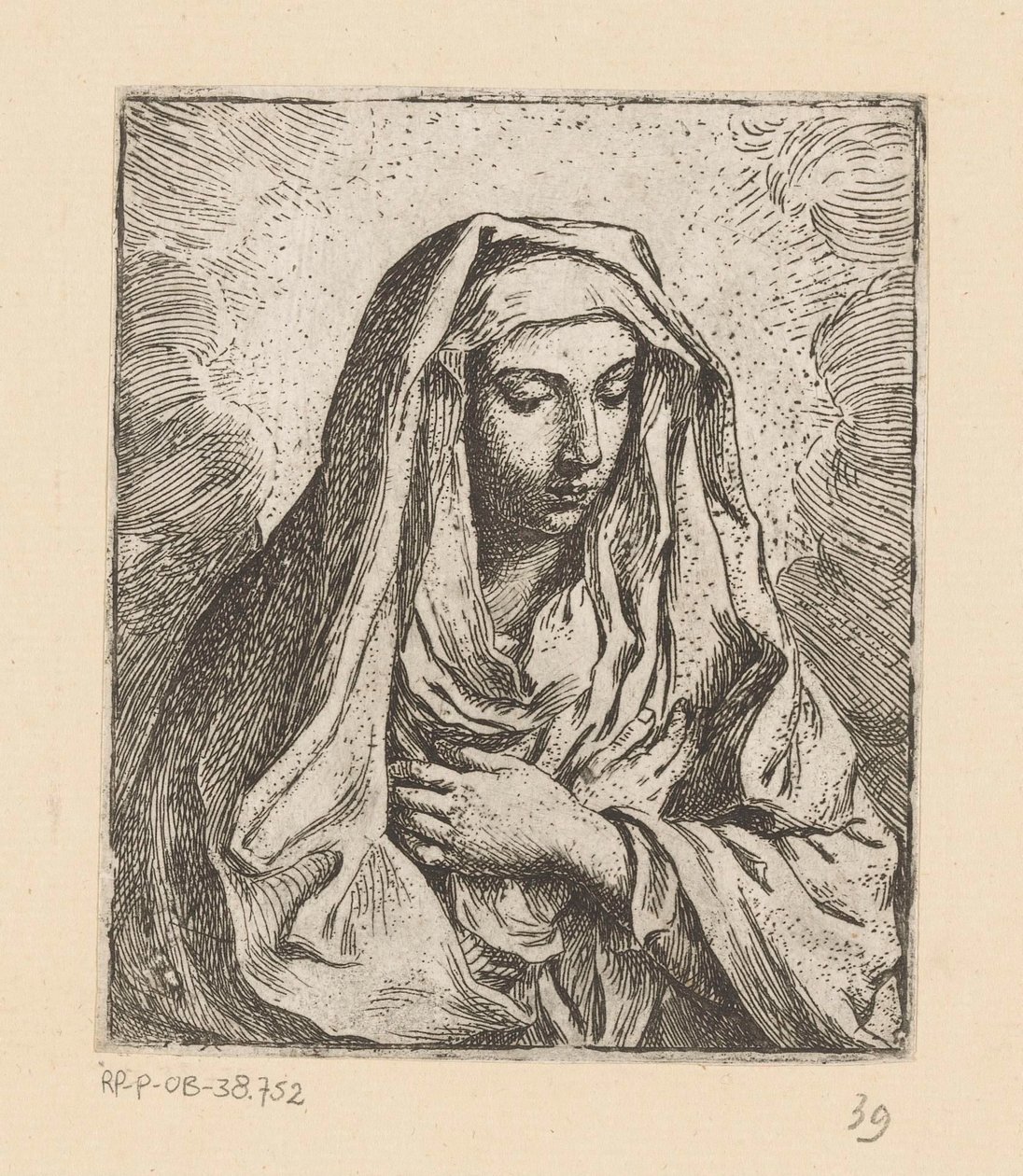 Maria autorstwa Elisabetta Sirani