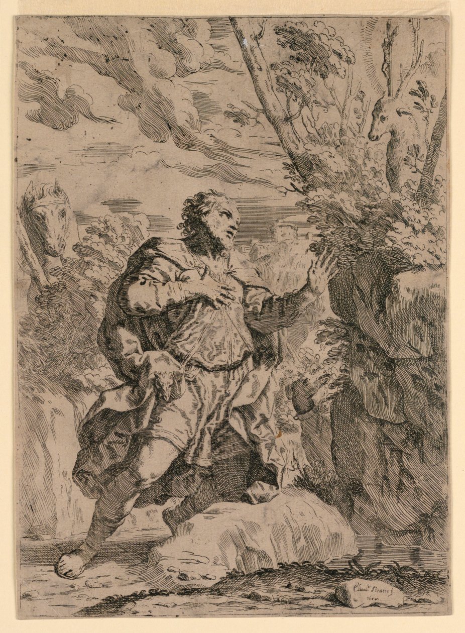 Święty Eustachy autorstwa Elisabetta Sirani