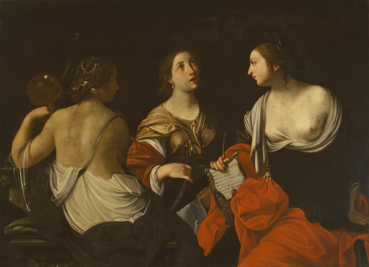 Sztuki piękne (malarstwo) autorstwa Elisabetta Sirani
