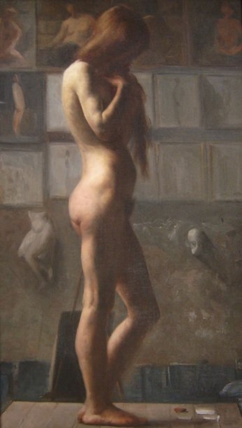 Modelka autorstwa Eliseu Visconti
