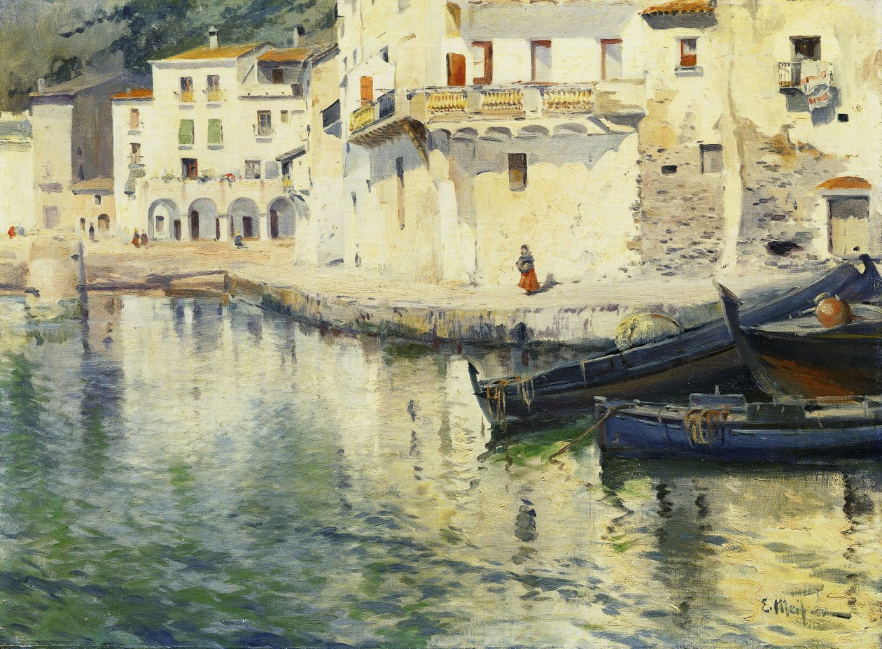 Port Cadaques autorstwa Eliseu Meifren i Roig