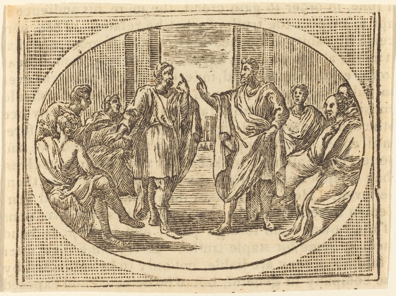 Wspaniały podróżnik. autorstwa Elisha Kirkall