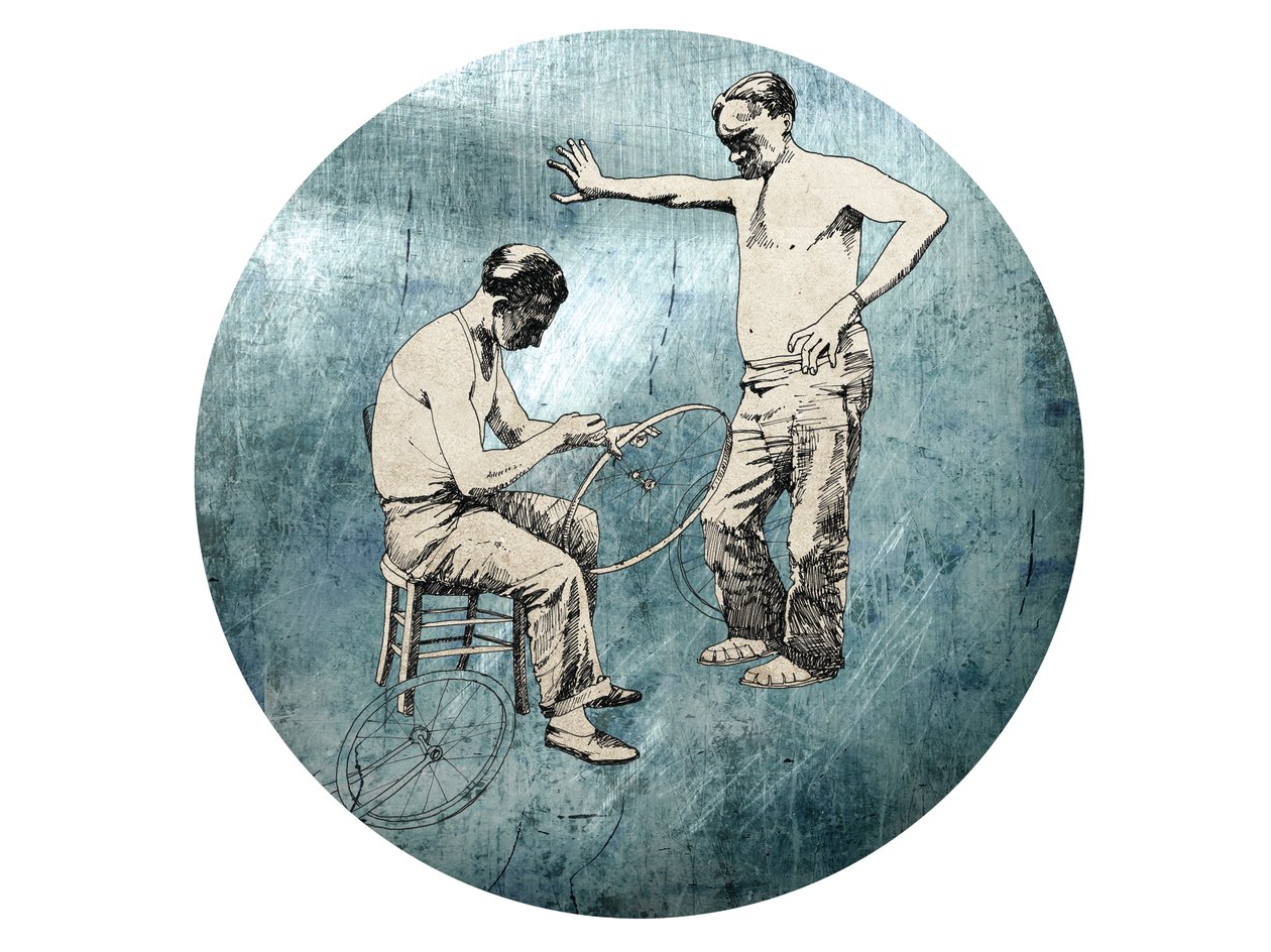 Old Timeys, 2014 (sitodruk) autorstwa Eliza Southwood