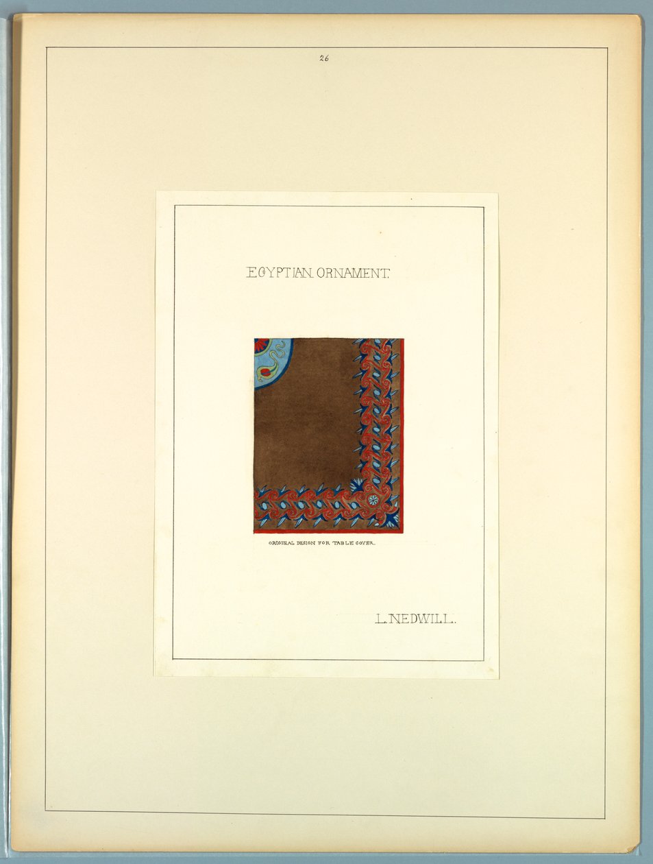 Portfolio, zabytkowa ozdoba autorstwa Elizabeth A. Nedwill