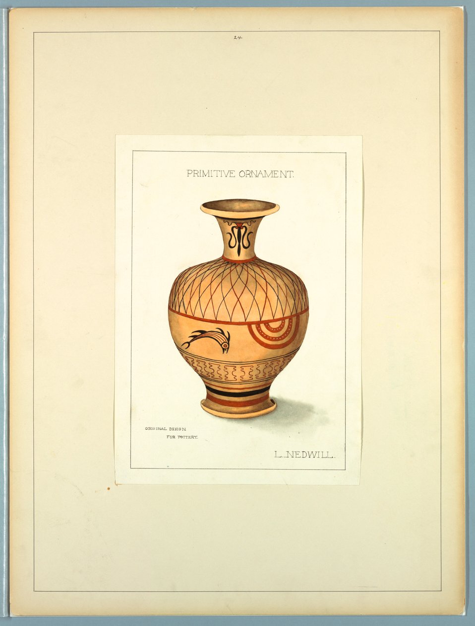 Portfolio, zabytkowa ozdoba autorstwa Elizabeth A. Nedwill