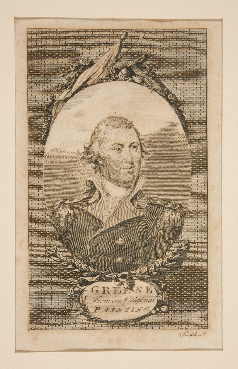 Greene (Nataniel) autorstwa Elkanah Tisdale