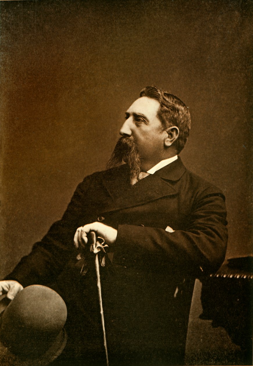 „Generał porucznik Sir Frederick Carrington, K.C.M.G.”, 1901. autorstwa Elliot and Fry