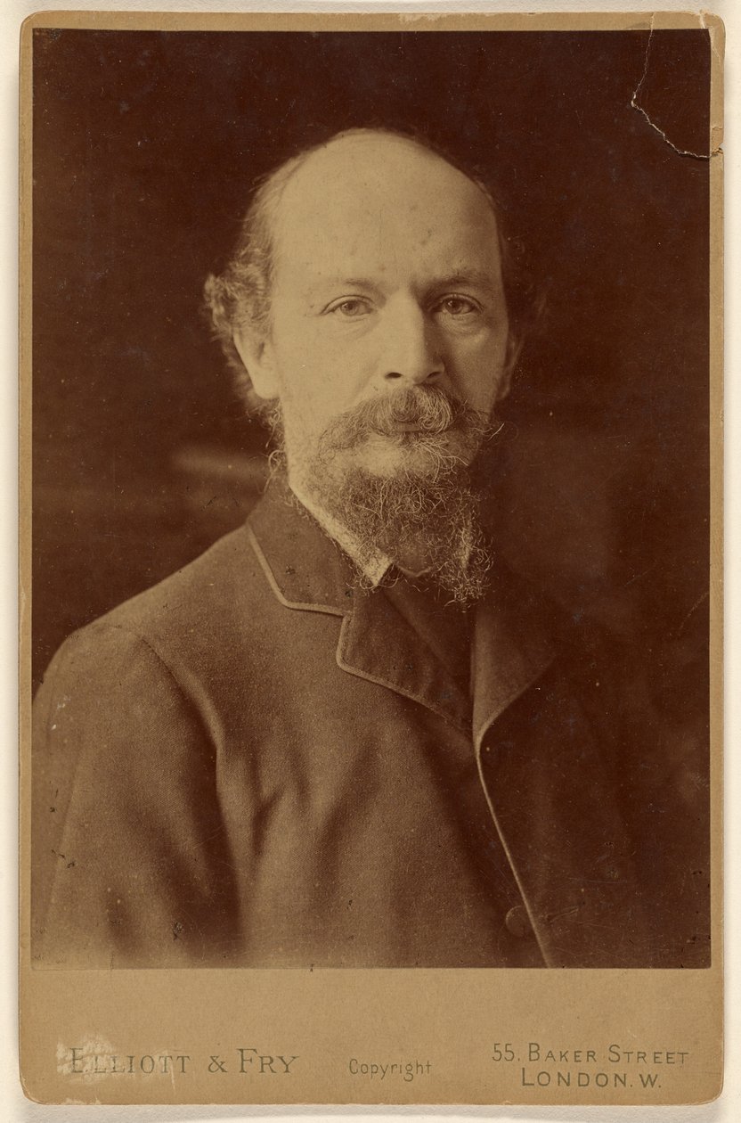 A[legernon] C[harles] Swinburne (1837 - 1909) autorstwa Elliott and Fry
