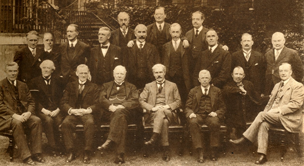 Brytyjski rząd Pierwszej Pracy, 1924, 1933. autorstwa Elliott and Fry