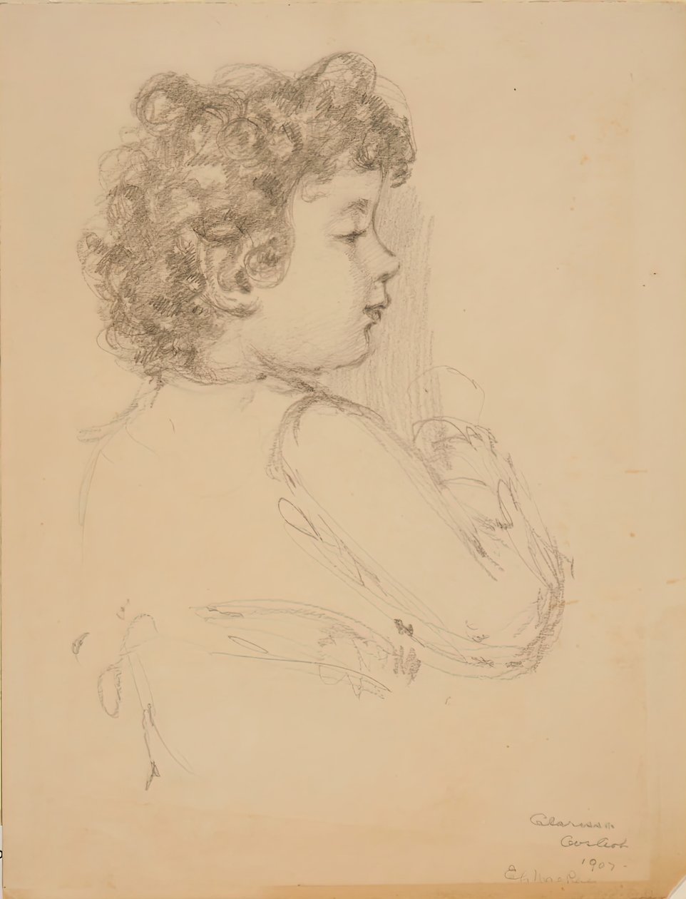 Clarissa, 1909. autorstwa Elmer Livingston MacRae