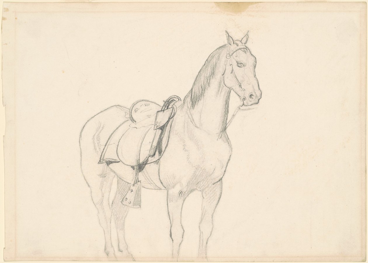 Koń autorstwa Emanuel Gottlieb Leutze