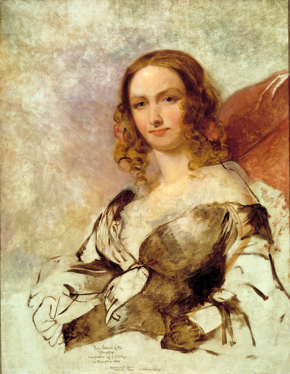 Hrabina, 1838. autorstwa Emanuel Gottlieb Leutze