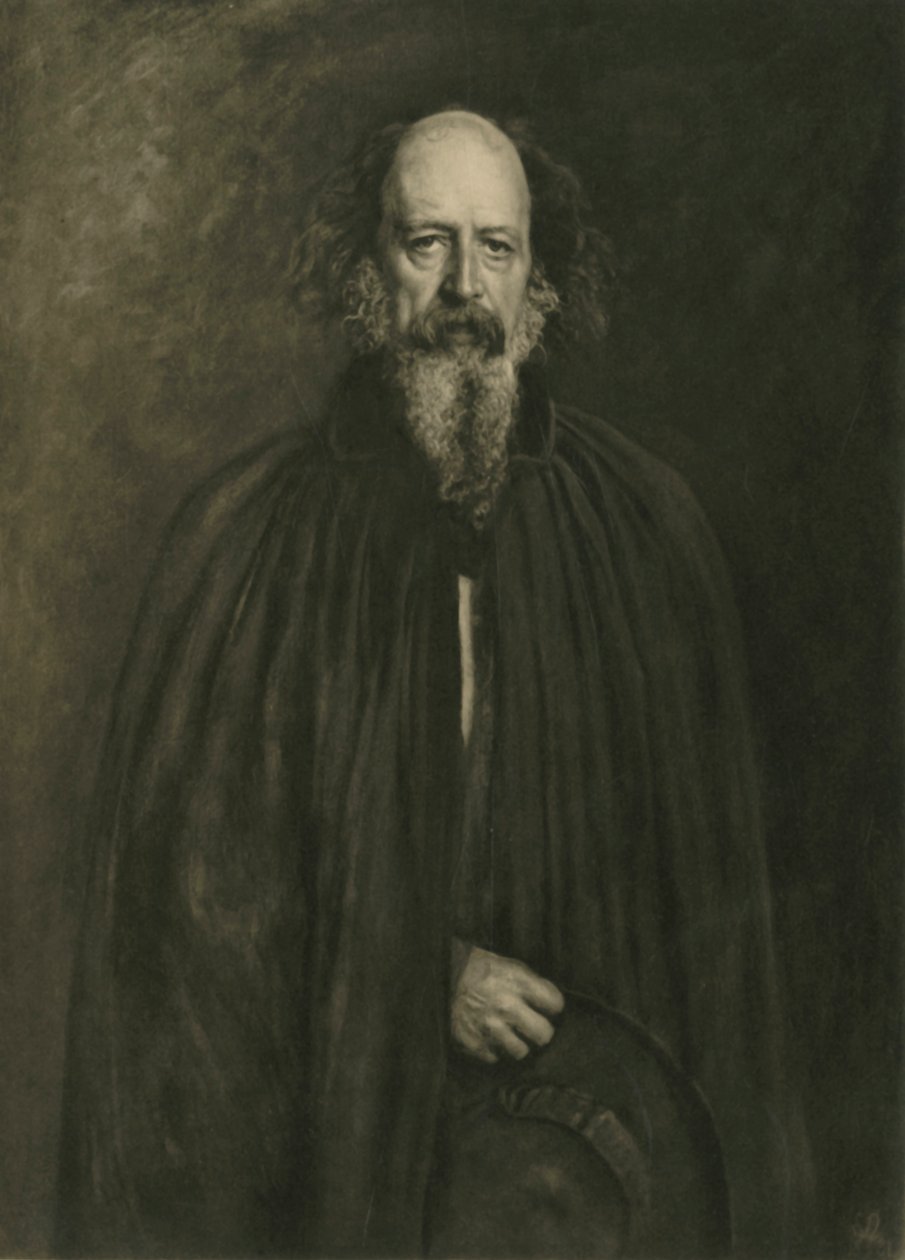 Alfred Lord Tennyson, 1881, 1908. autorstwa Emery Walker