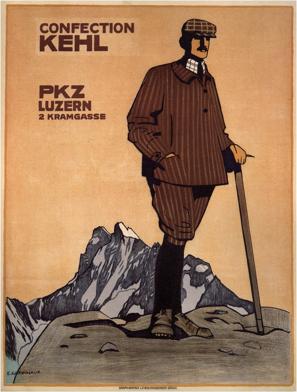 Szata Kehla, 1908 autorstwa Emil Cardinaux