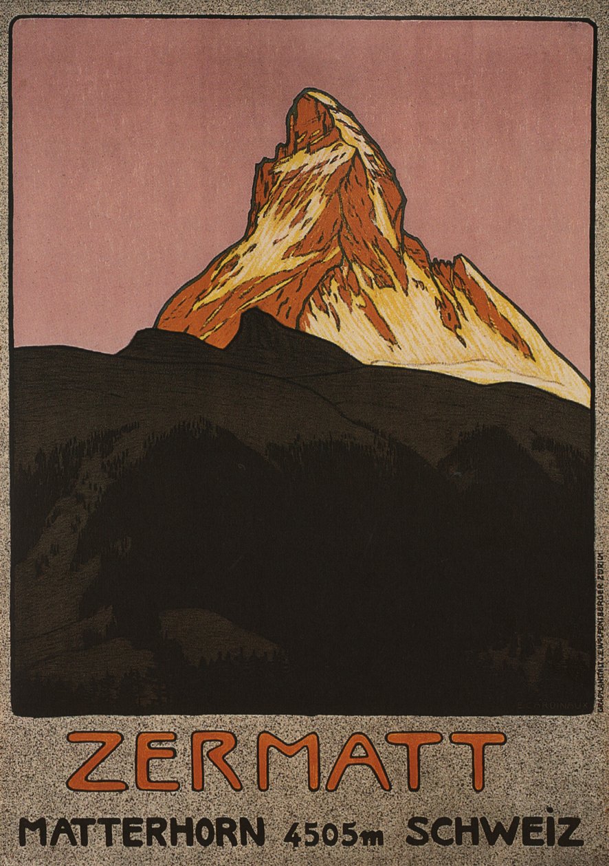 Zermatt, 1908 autorstwa Emil Cardinaux