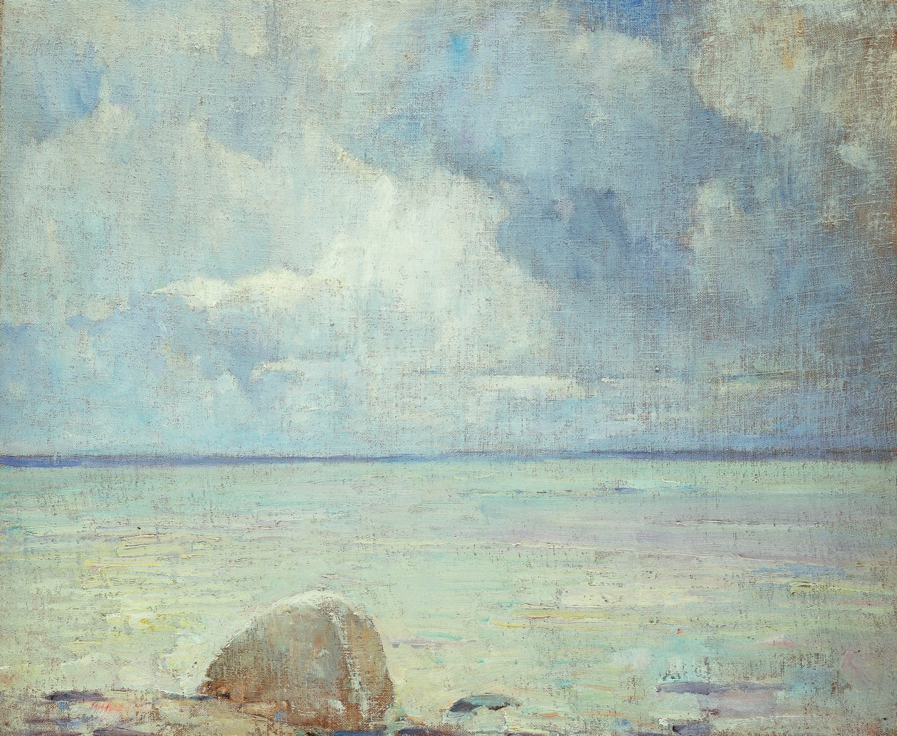 Widok na dźwięk autorstwa Emil Carlsen