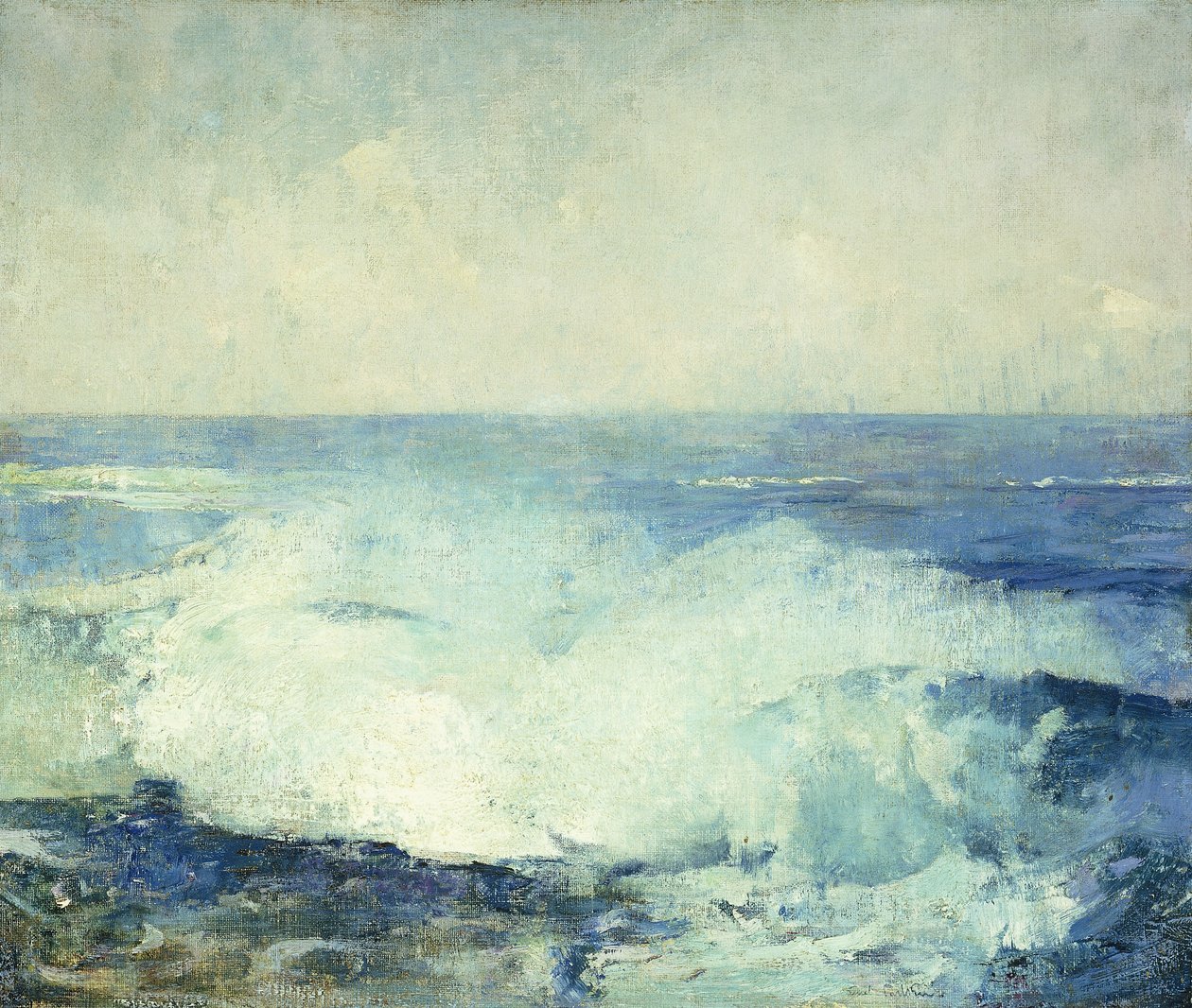 Uderzające fale autorstwa Emil Carlsen
