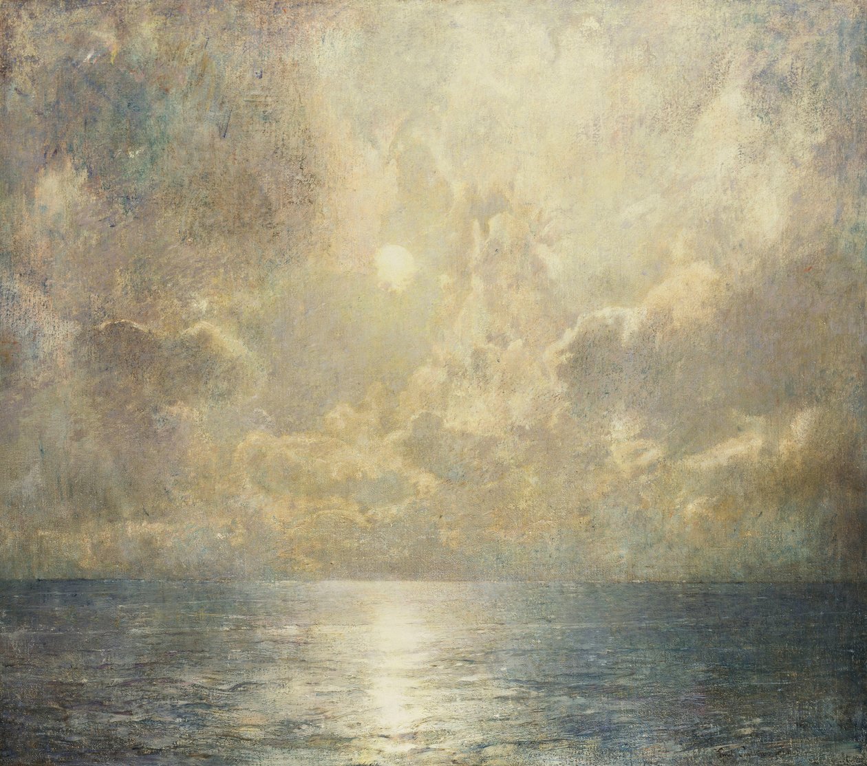Księżycowy pejzaż morski autorstwa Emil Carlsen