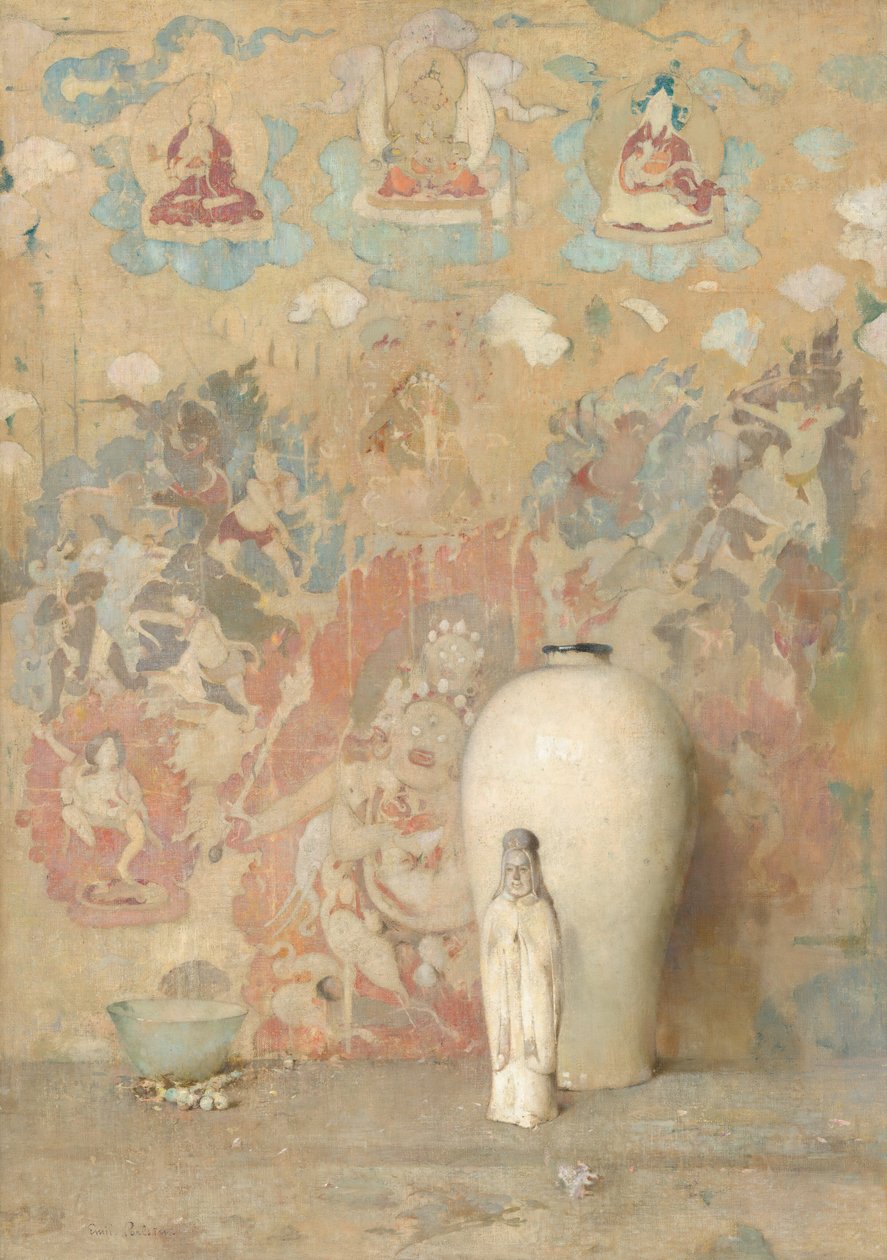 Obraz z Tybetu, c. 1920. autorstwa Emil Carlsen