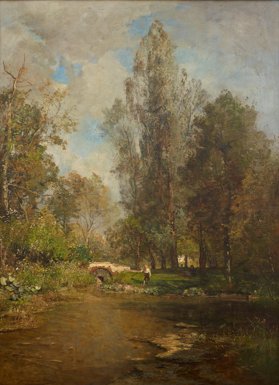 Hackinger Au autorstwa Emil Jakob Schindler
